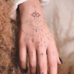 Фото необычного рисунка татуировки 11.11.2020 №105 -unusual tattoo patter- tatufoto.com