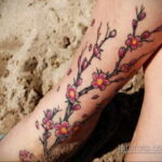 Фото пример рисунка женской тату 17.11.2020 №008 -female tattoo- tatufoto.com