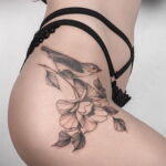 Фото пример рисунка женской тату 17.11.2020 №010 -female tattoo- tatufoto.com