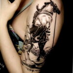 Фото пример рисунка женской тату 17.11.2020 №022 -female tattoo- tatufoto.com
