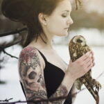 Фото пример рисунка женской тату 17.11.2020 №101 -female tattoo- tatufoto.com