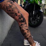 Фото пример рисунка женской тату 17.11.2020 №159 -female tattoo- tatufoto.com