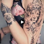 Фото пример рисунка женской тату 17.11.2020 №169 -female tattoo- tatufoto.com