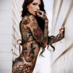 Фото пример рисунка женской тату 17.11.2020 №198 -female tattoo- tatufoto.com