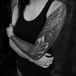Фото пример рисунка женской тату 17.11.2020 №242 -female tattoo- tatufoto.com