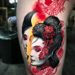 Фото пример рисунка женской тату 17.11.2020 №246 -female tattoo- tatufoto.com