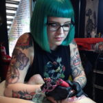 Фото пример рисунка женской тату 17.11.2020 №328 -female tattoo- tatufoto.com