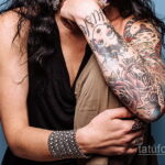 Фото пример рисунка женской тату 17.11.2020 №361 -female tattoo- tatufoto.com