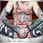 Фото пример рисунка мужской тату 17.11.2020 №104 -male tattoo- tatufoto.com