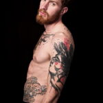 Фото пример рисунка мужской тату 17.11.2020 №154 -male tattoo- tatufoto.com