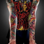 Фото пример рисунка мужской тату 17.11.2020 №396 -male tattoo- tatufoto.com