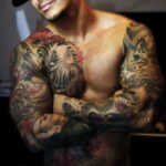 Фото пример рисунка мужской тату 17.11.2020 №434 -male tattoo- tatufoto.com