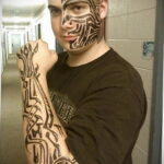 Фото пример рисунка мужской тату 17.11.2020 №444 -male tattoo- tatufoto.com