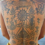 Фото пример рисунка тату САК ЯНТ 15.11.2020 №146 -SAK YANT tattoo- tatufoto.com