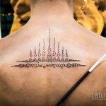 Фото пример рисунка тату САК ЯНТ 15.11.2020 №170 -SAK YANT tattoo- tatufoto.com