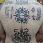 Фото пример рисунка тату САК ЯНТ 15.11.2020 №226 -SAK YANT tattoo- tatufoto.com