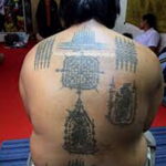 Фото пример рисунка тату САК ЯНТ 15.11.2020 №426 -SAK YANT tattoo- tatufoto.com