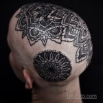 Фото рисунка тату мандала 22.11.2020 №001 -Mandala tattoo- tatufoto.com