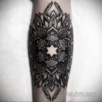 Фото рисунка тату мандала 22.11.2020 №039 -Mandala tattoo- tatufoto.com