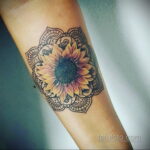 Фото рисунка тату мандала 22.11.2020 №047 -Mandala tattoo- tatufoto.com