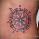 Фото рисунка тату мандала 22.11.2020 №104 -Mandala tattoo- tatufoto.com