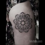 Фото рисунка тату мандала 22.11.2020 №267 -Mandala tattoo- tatufoto.com