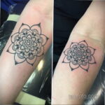 Фото рисунка тату мандала 22.11.2020 №271 -Mandala tattoo- tatufoto.com