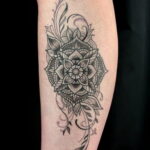 Фото рисунка тату мандала 22.11.2020 №307 -Mandala tattoo- tatufoto.com