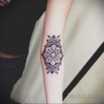 Фото рисунка тату мандала 22.11.2020 №418 -Mandala tattoo- tatufoto.com