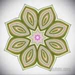 Фото рисунка тату мандала 22.11.2020 №650 -Mandala tattoo- tatufoto.com