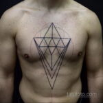 Фото рисунка тату с треугольником 22.11.2020 №023 -triangle tattoo- tatufoto.com