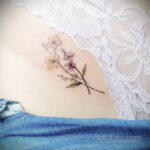 Фото татуировки в паху 11.11.2020 №002 -groin tattoo- tatufoto.com