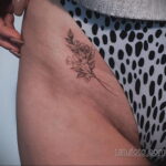 Фото татуировки в паху 11.11.2020 №033 -groin tattoo- tatufoto.com