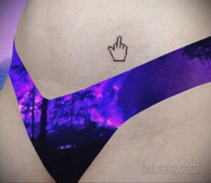 Фото татуировки в паху 11.11.2020 №039 -groin tattoo- tatufoto.com