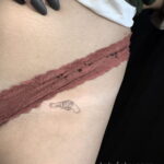 Фото татуировки в паху 11.11.2020 №044 -groin tattoo- tatufoto.com