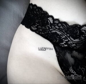 Фото татуировки в паху 11.11.2020 №074 -groin tattoo- tatufoto.com