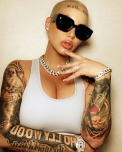 Эмбер Роуз тату - Amber Rose tattoo - фото 1