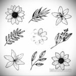 Эскиз для тату в стиле Хендпоук 26.11.2020 №029 -sketch handpoke tattoo- tatufoto.com