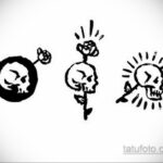 Эскиз для тату в стиле Хендпоук 26.11.2020 №069 -sketch handpoke tattoo- tatufoto.com