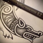 Эскиз для тату в стиле Хендпоук 26.11.2020 №243 -sketch handpoke tattoo- tatufoto.com
