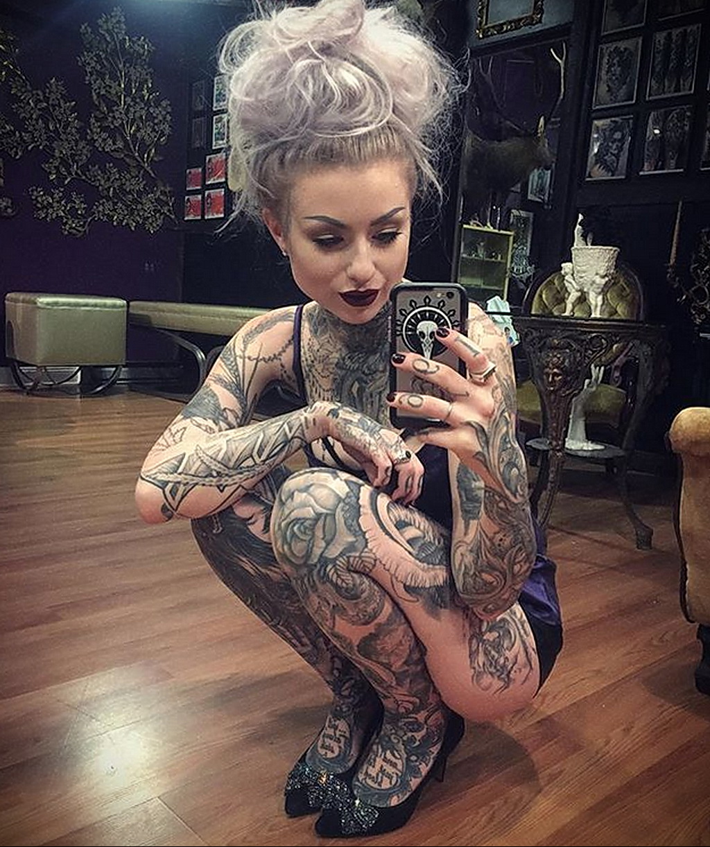 Пример женского рисунка татуировки 14.12.2020 № 092 -female tattoo- tatufot...