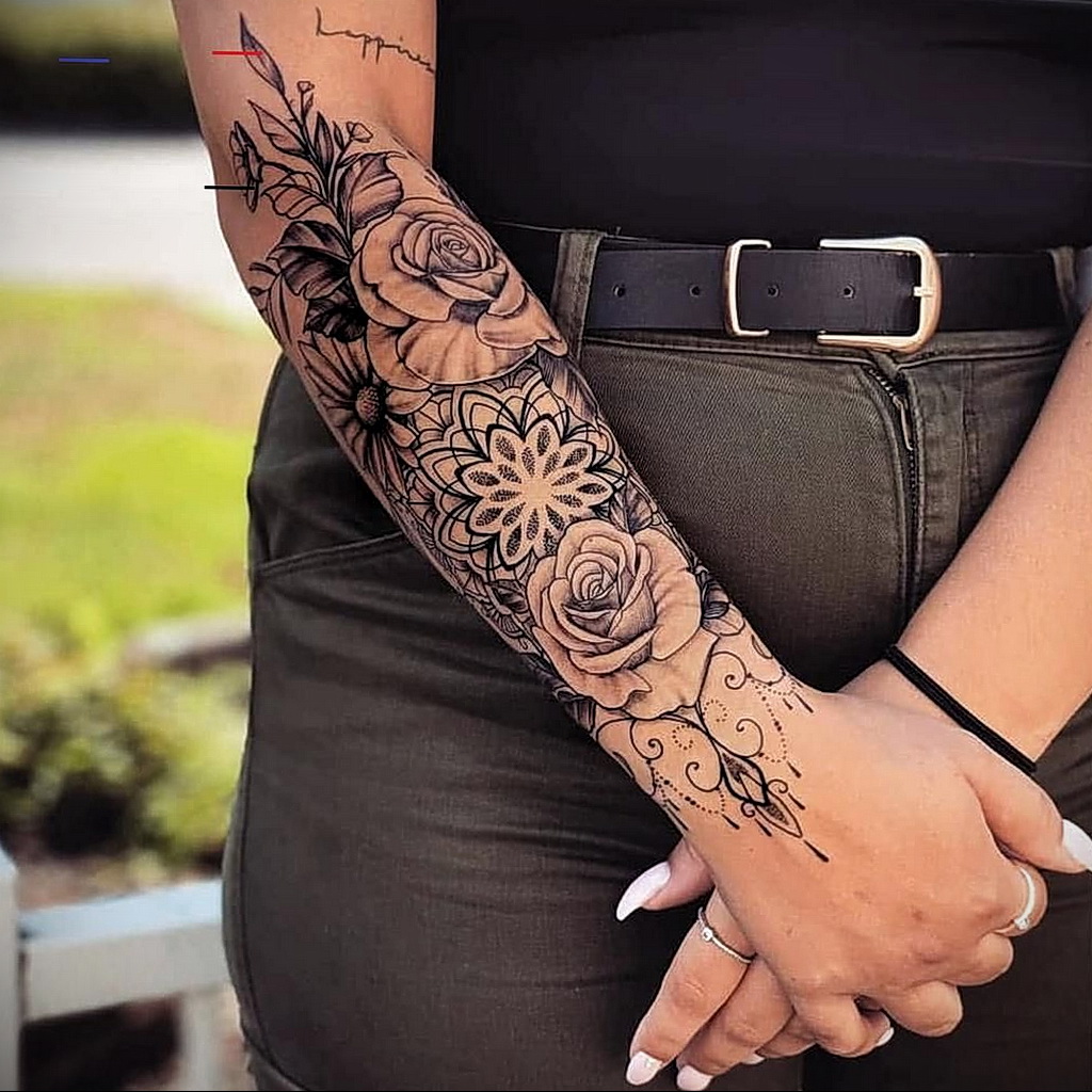 Пример красивого рисунка татуировки 14.12.2020 № 756 -beautiful tattoo- tat...