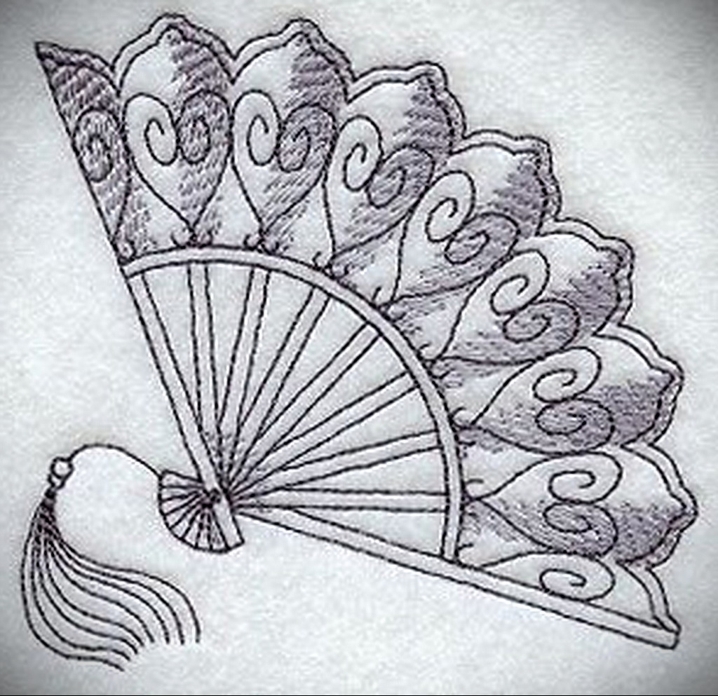 Веер рисунок 5 класс. Веер в древнем Китае рисунок. Веер эскиз. Веер стилизованный. Орнамент веер.