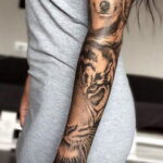Женский рисунок тату на руку 11.12.2020 №1298 -tattoo on hand for girls- tatufoto.com