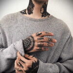 Женский рисунок тату на руку 11.12.2020 №1365 -tattoo on hand for girls- tatufoto.com