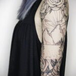 Красивая тату для девушки на руке 11.12.2020 №164 -tattoo on hand for girls- tatufoto.com