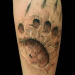 Пример 3Д рисунка татуировки 14.12.2020 №097 -3d tattoo- tatufoto.com