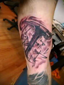 Пример 3Д рисунка татуировки 14.12.2020 №267 -3d tattoo- tatufoto.com
