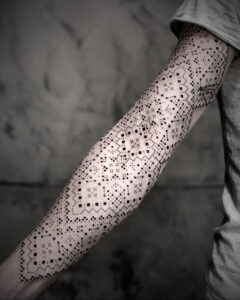 Пример 3Д рисунка татуировки 14.12.2020 №268 -3d tattoo- tatufoto.com
