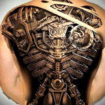 Пример 3Д рисунка татуировки 14.12.2020 №274 -3d tattoo- tatufoto.com